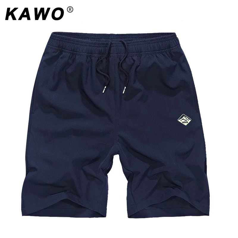 Новые спортивные штаны для мужчин, одежда для рыбалки, походов, альпинизма, кемпинга, брюки, дышащий светильник, большие размеры, короткие брюки для рыбалки - Цвет: Navy Blue