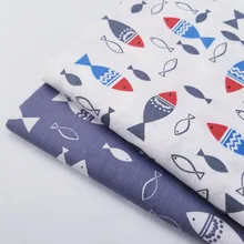 Серия животных печатная хлопковая ткань чистый хлопок, саржа DIY шитье стеганое полотно Ткань Жир четверти материал для ребенка и ребенка