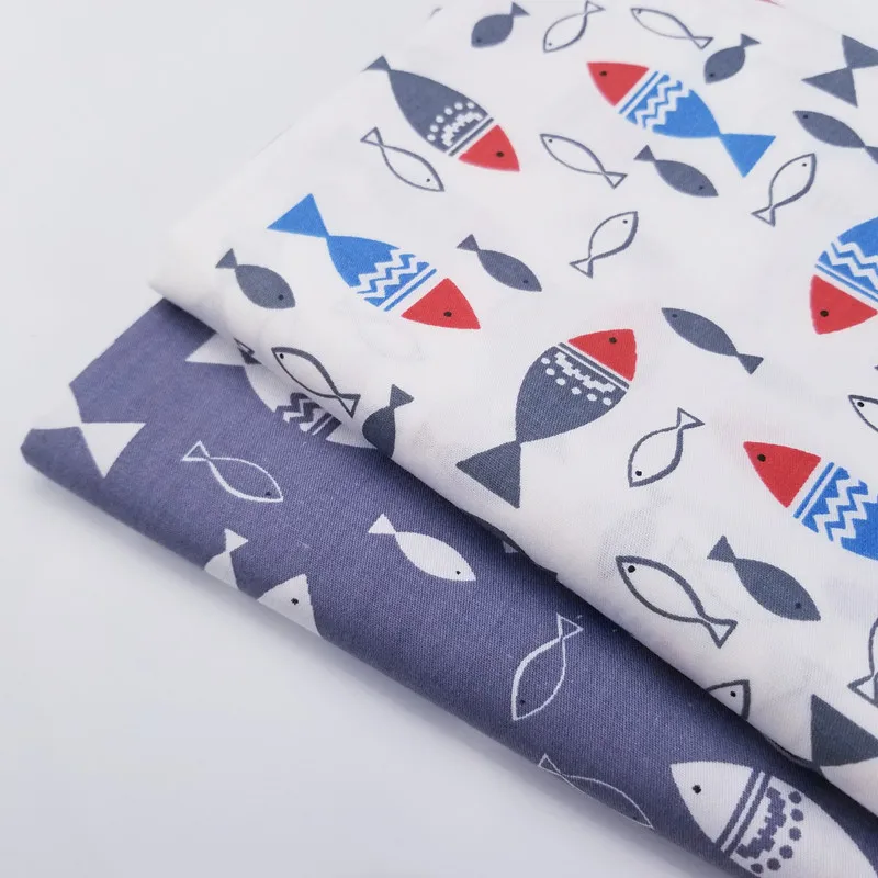 

Animal Series Printed Cotton Fabric Pure Cotton Twill DIY Sewing Quiting Cloth Fabric Fat Quarters Material For Baby&Child