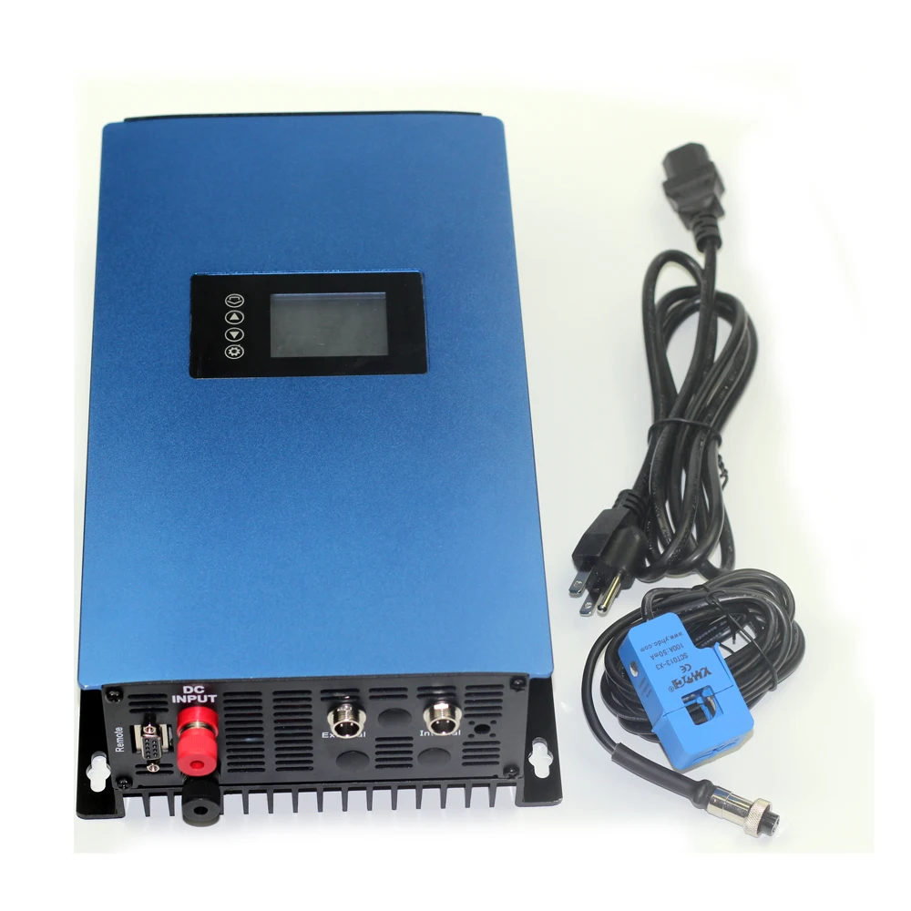 1000 Вт сетевой инвертор со встроенным ограничителем мощности, MPPT чистая синусоида на сетке инвертор DC22-65V или 45-90 в до 110 В