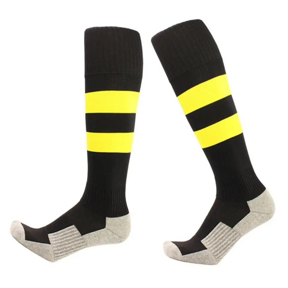 От пота и дезодорант Футбол носки Полотенца детские футбольные носки чулки спортивные носки - Цвет: Бежевый