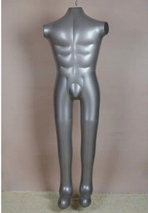 

Male Minflatable stand,torso,Inflatable men models,pvc inflatable mannequin,full body,M00353