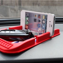 1 шт. автомобильный Противоскользящий коврик двухслойный Многофункциональный Противоскользящий милый мультяшный держатель для телефона навигационный кронштейн аксессуары для салона автомобиля