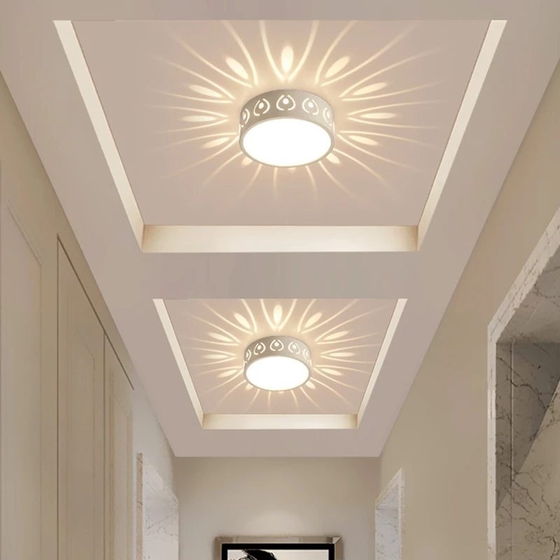 Günstig 3W 5W 15W LED Embed Pocken Modellierung Licht Decke Lampe Spot Beleuchtung für Decke Korridor Tür Licht dekoration
