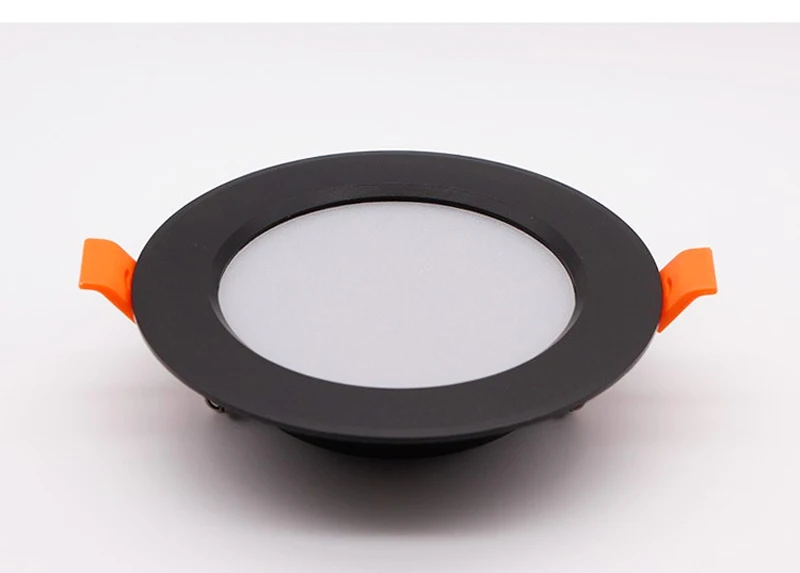 LED Downlight led downlight lamp 7W 9w 12w 230V 220V ceiling recessed downlights smd2835 Round Spot Lamp black Home Indoor Lighting