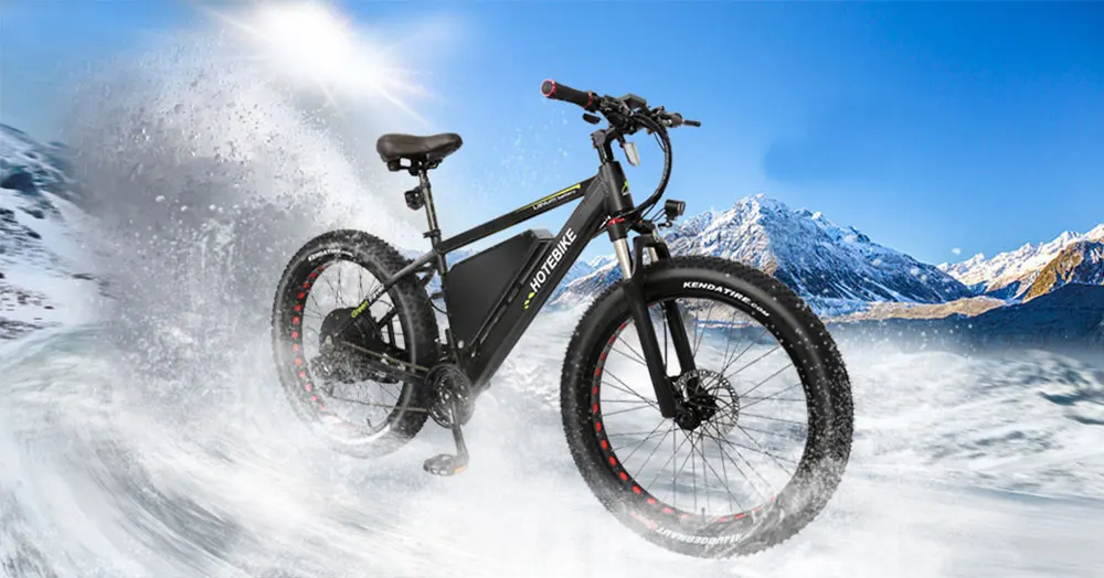 Top 26*4.0 inch fat tire electric bike 60V 2000W motor max speed 55km/h beach bike 0