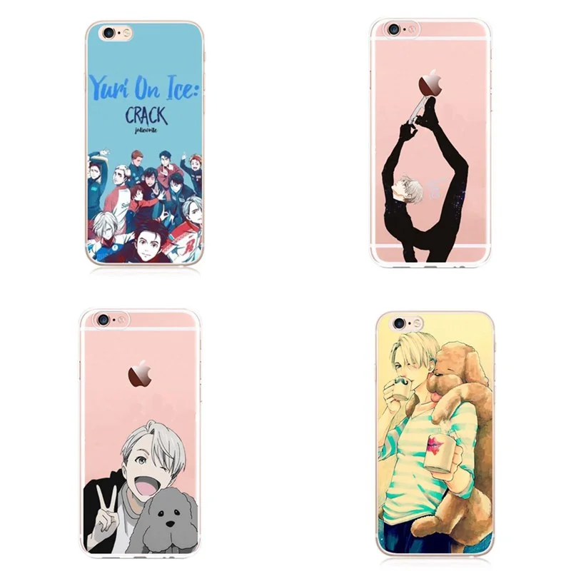 Новинка 2017 года! На льду для iPhone 5 5S SE 6 6plus 7 7plus YURI! Чехлы X со льдом|iphone case|iphone caseiphone 5s