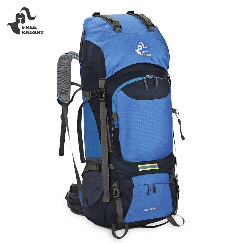 

Freeknight 60L Internal Frame Long Haul Travel Bags Outdoor Climbing Backpack Camping Hiking Outdoor Sport Backpack Waterproof