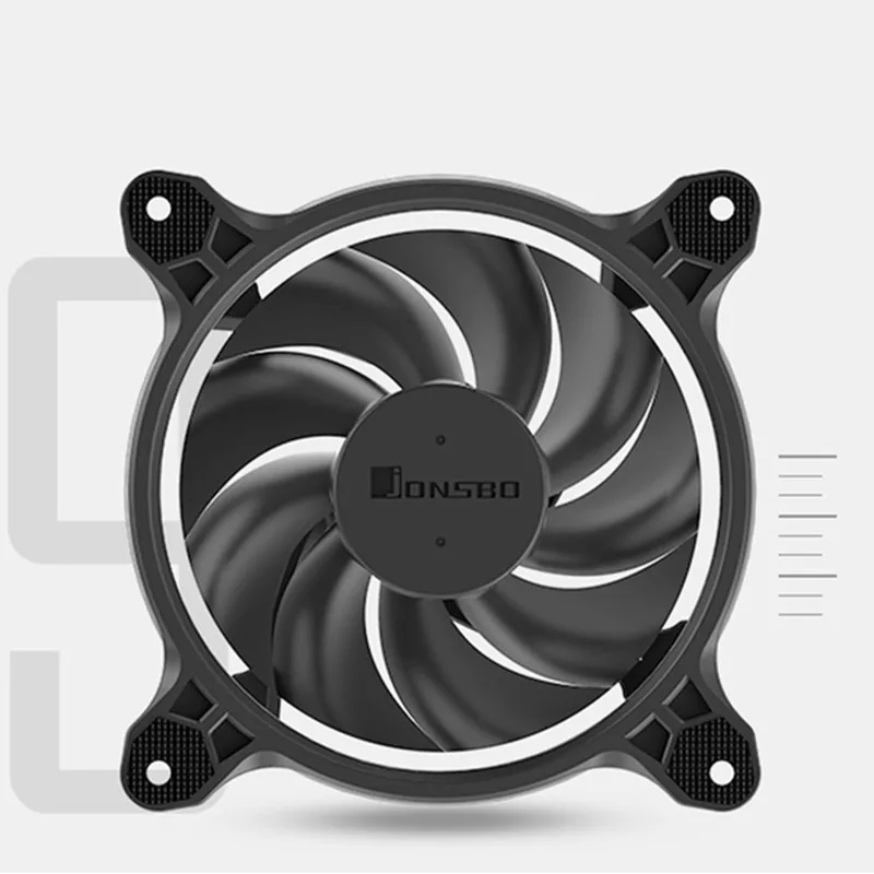 Вентилятор охлаждения JONSBO RGB 120 мм чехол для ПК кулер солнечное затмение PLUS(FR601) 3PIN