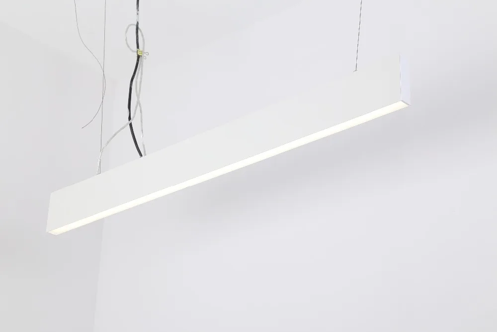 Linha de Produção de Luz Frete Grátis China Lonon Ip20 Levou Pendurado Luminária Sarrafo Ac85 265v ww nw cw Cor 3 Frete Grátis China Lonon IP20 levou linha