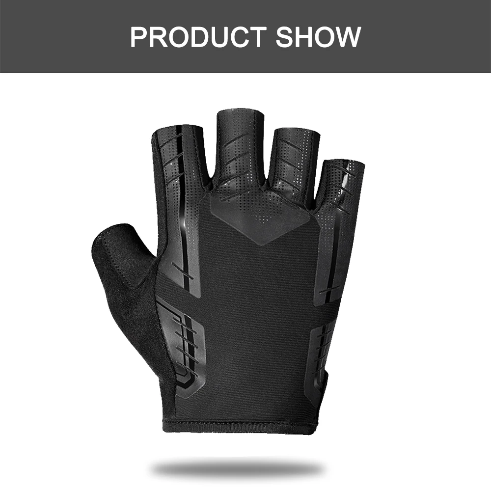 3 мм SBR противоударные мотоциклетные перчатки с коротким пальцем дышащая одежда для лета, для велоспорта, альпинизма, рыбалки, спорта, мото-перчатки