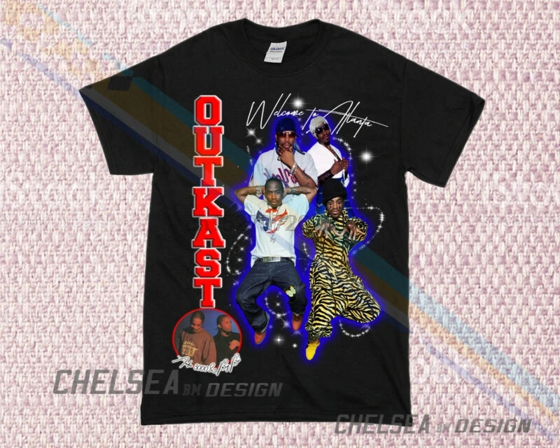 Вдохновленная Outkast tee T-Shirt Tour Merch limited edition хип-хоп рэп |