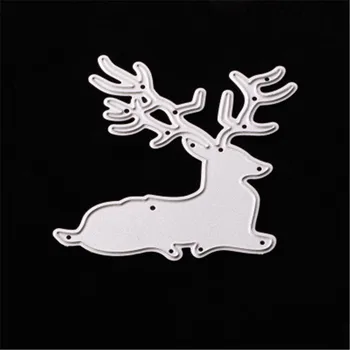 Deer Metal Cutting Dies Stencil DIY Scrapbooking Decorative Craft Photo Album Embossing Folder Paper Crad