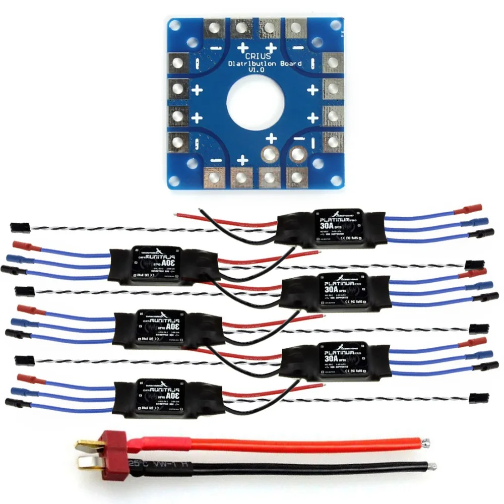JMT 6 Aix font b Drone b font Hexacopter ESC Assembled Kit 30A ESC KK ESC