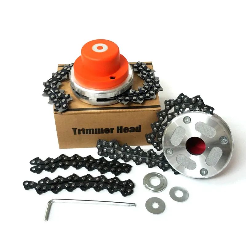 FNICEL Universal Trimmer Head Chain Brushcutter Garden Grass Trimmer with Thickening Chain for