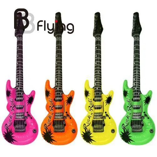 Wedding Birthday Night Party Favors Rock Star Bulk Night out KARAOKE Inflatable Guitars Rock