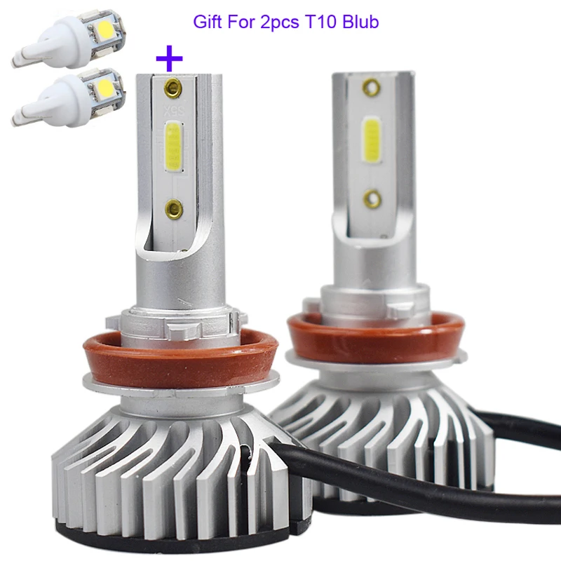 

Mini size 10000LM/Pair 50W H4 Led Headlight Bulbs H7 Led Canbus H1 H3 H8 H11 9005/HB3 9006/HB4 Car Headlamp Fog Light 12V