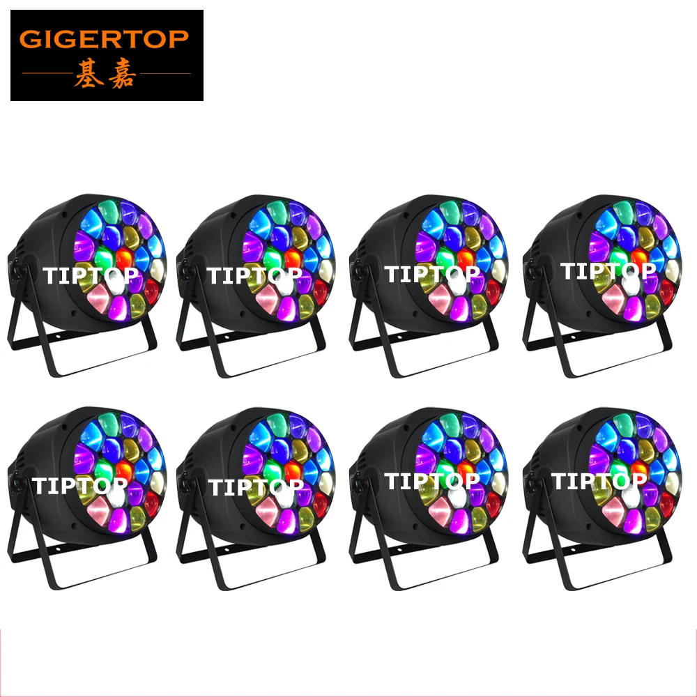

New Arrival 8 Pack 19x15W RGBW 4IN1 Big B Eye Led Par Light Zoom 4-60 Degree Led Individual Control Background Beam Effect