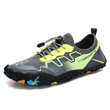 Прогулочная обувь; летняя Уличная обувь для мужчин и женщин; легкая дышащая сетка; пляжные тапочки; быстросохнущая обувь для верховой рыбалки