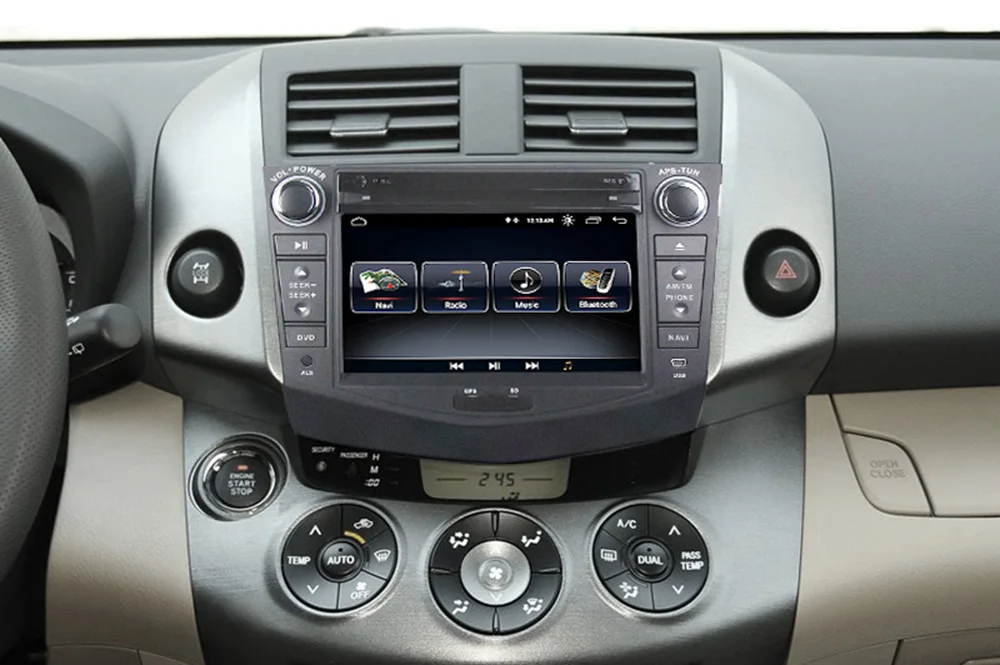 Clearance NaviFly 2 din Android 8.1 car multimedia radio stereo player for Toyota RAV 4 RAV4 2007 2008 2009 2010 2011 with GPS auto dvd 7