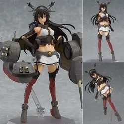 14 см аниме фигурка Kantai Коллекция Nagato Figma 232 # Боевая версия передвижная, ПВХ модель сексуальная корабль девушка коллекционная игрушка 5,5''