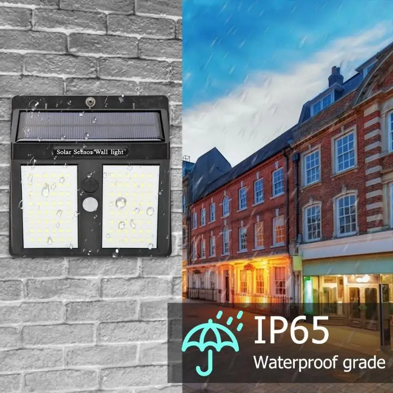 

146LED Solar Light Solar Motion Sensor Wall Lamp Outdoor Waterproof Yard Security Light Pathway Solar Lamp Sunlight Dropshiping