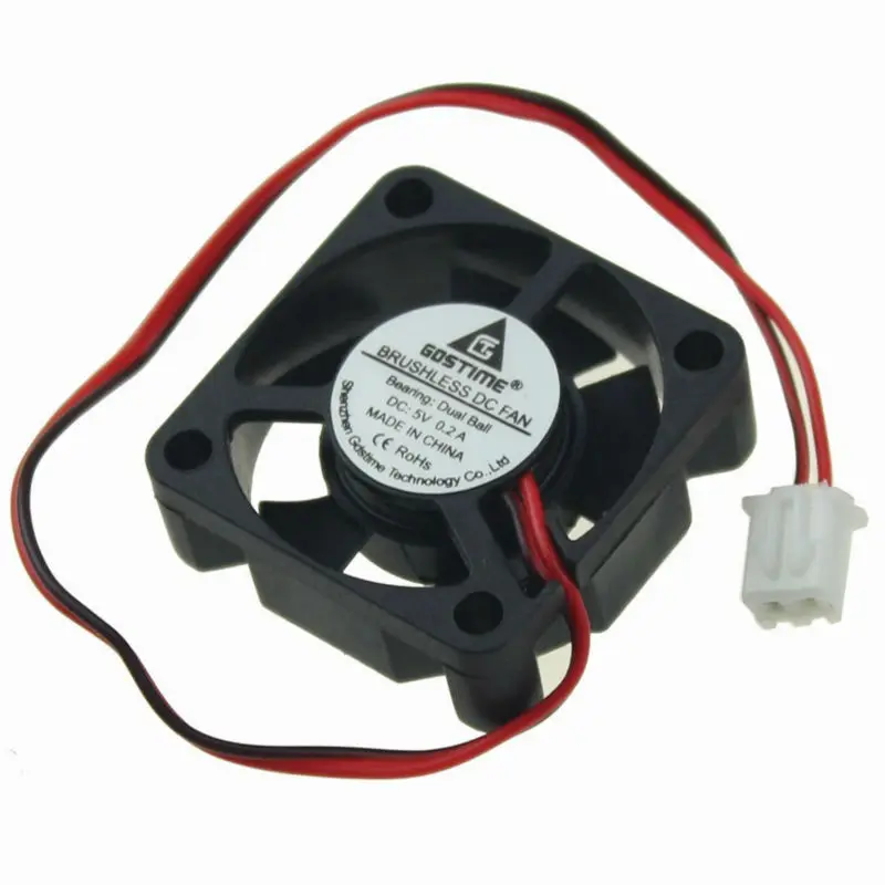 2pcs Lot Ball Bearing 5V 3cm 30mm 30x30x10mm 2pin Brushless Cooling Cooler Fan
