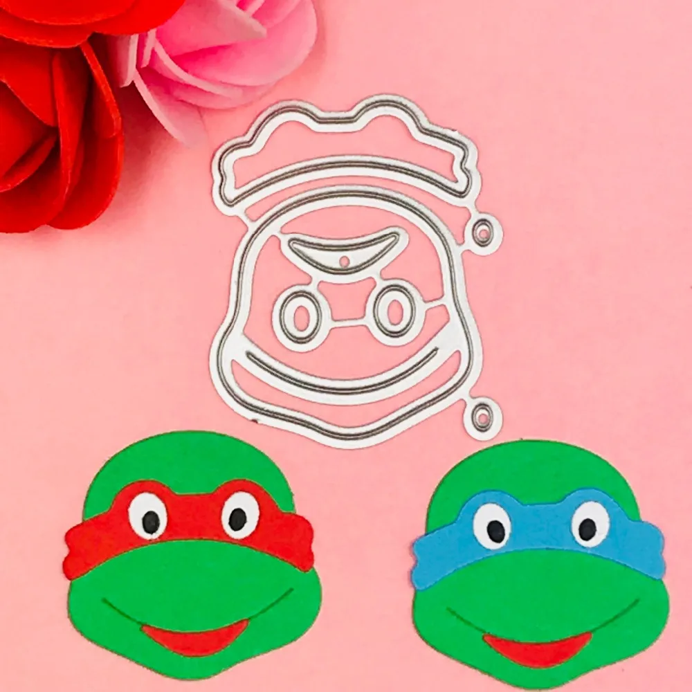 

Teenage Mutant Ninja Turtles Cutting Dies Stencils for DIY Scrapbooking/photo album Decorative Embossing DIY Paper Cards