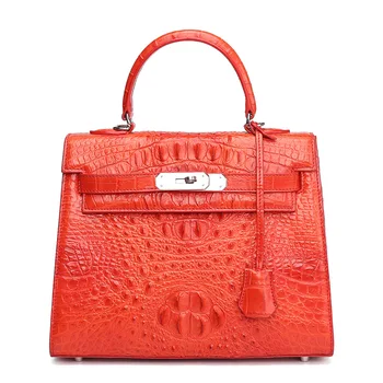 

New 100% Crocodile Skin Slant Bag Handbag in 2019