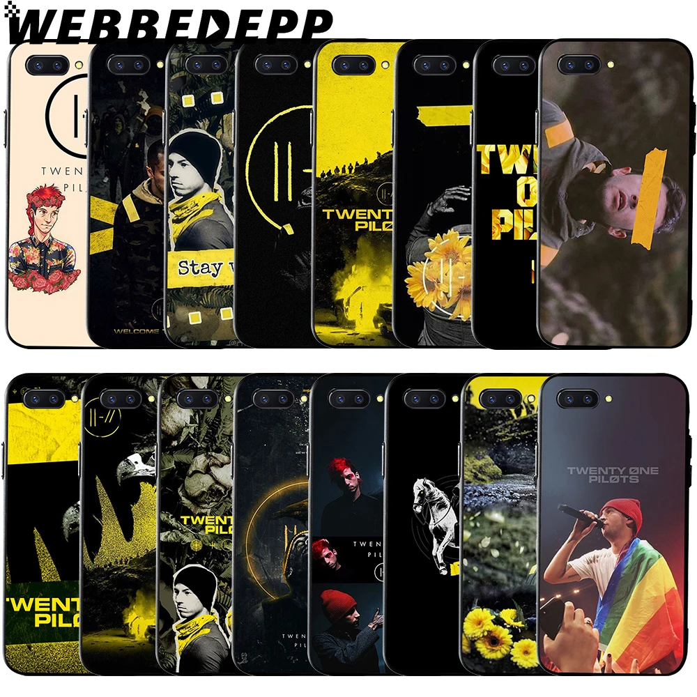 Мягкий чехол WEBBEDEPP Twenty One Pilots для Huawei Honor 6 7A Pro 7C 8C 7X 8X 8 9 10 lite Note10 | Мобильные телефоны