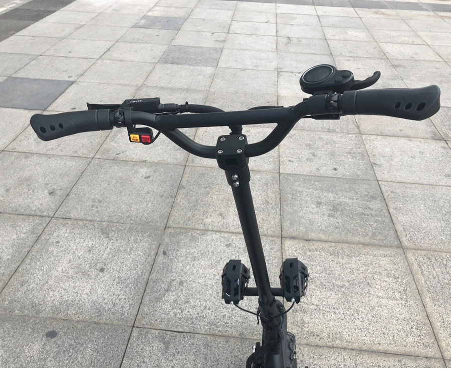 Janobike 11 дюймов внедорожный двухприводный электрический скутер 60 в/3600 Вт Мощный складной дорожный Электрический мотоцикл скутер для взрослых