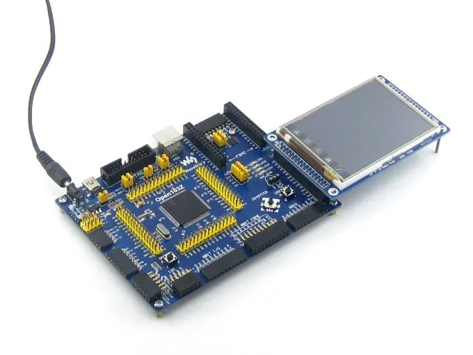 STM32 плата STM32F103ZET6 STM32F103 ARM Cortex-M3 STM32 макетная плата+ 12 комплектов модульных аксессуаров = Open103Z посылка B