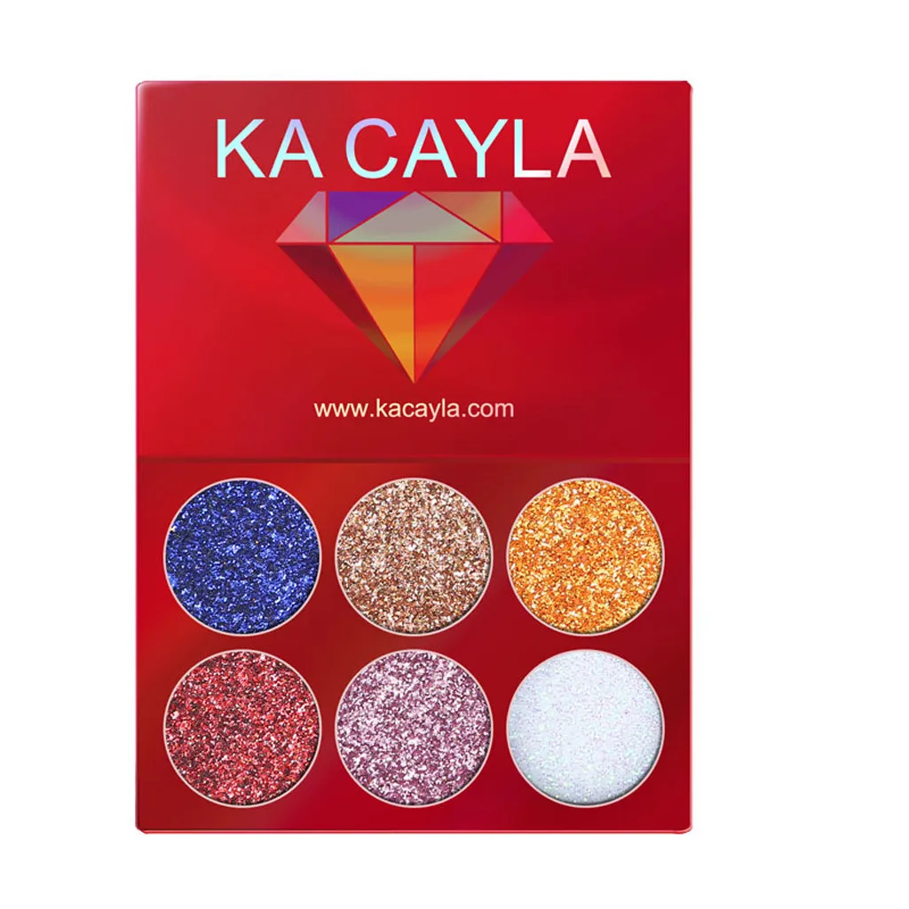 KACAYLA Косметика для макияжа корейская косметика тени век Палетка Набор теней 6
