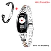 siver ad black strap
