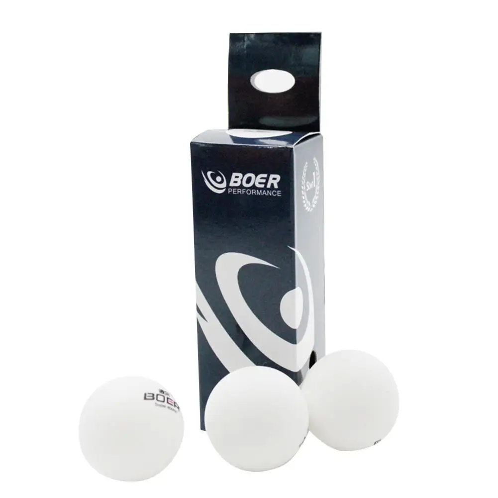 

High Quality Table Tennis Orange White Ping Pong Balls 1 Star 3PCS/Pack 40+mm ABS Professional Training Pingpong Balls