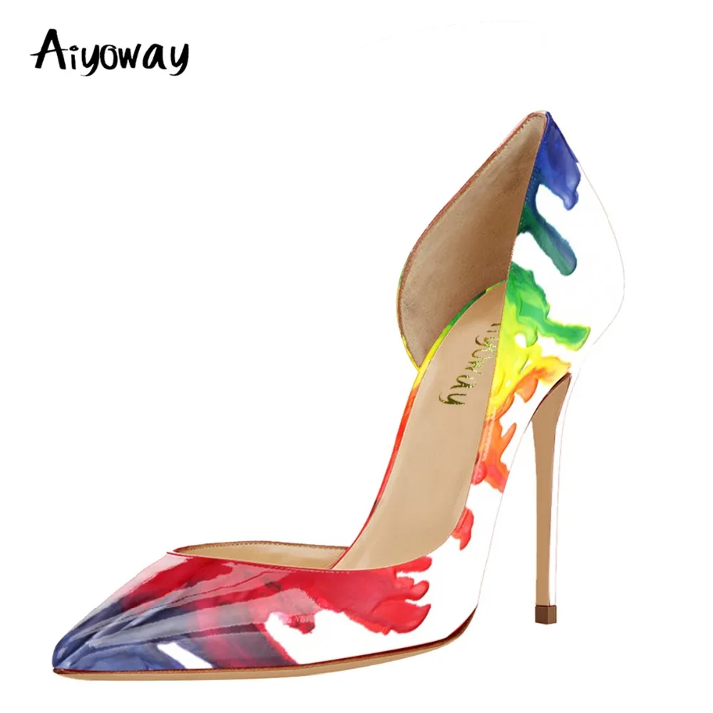 pumps multicolor