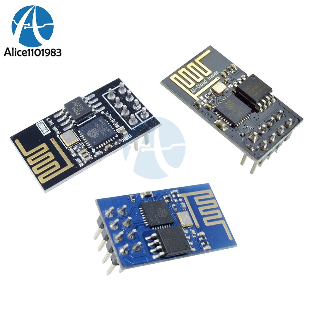 Серия ESP8266 ESP01 беспроводная плата модуля приемопередатчика с Wi Fi для ARDUINO 3 В 6