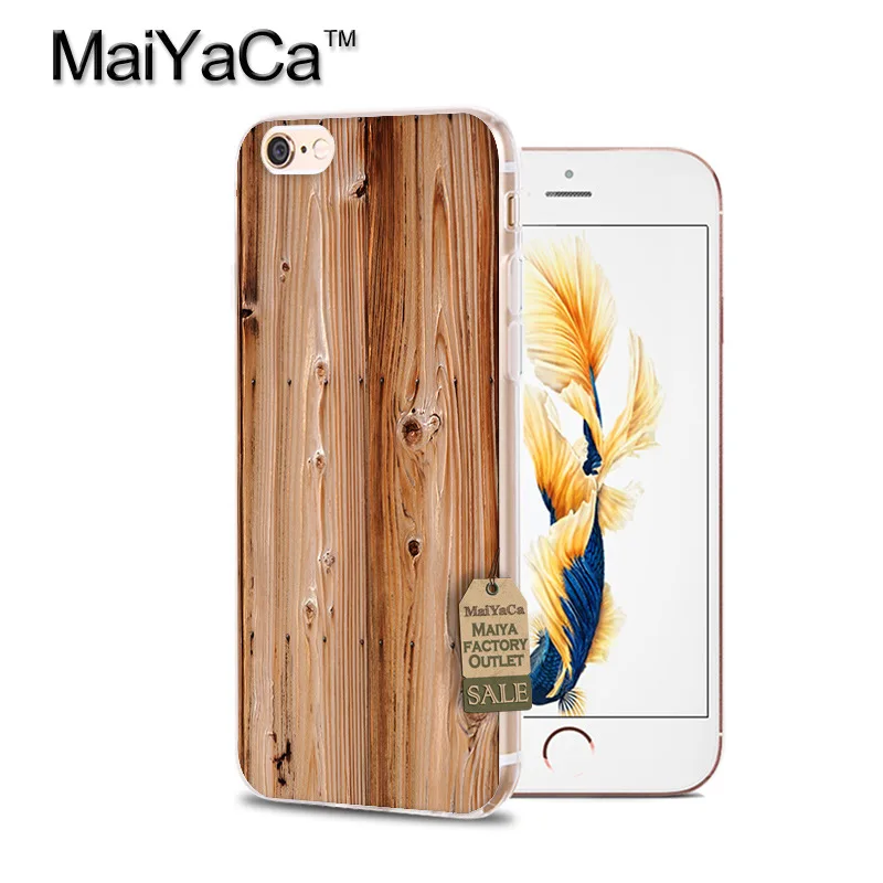 MaiYaCa xjh1784 текстура древесины телефон чехол для iPhone X 6 6s 7 7plus 8 8Plus 5 5s 11pro 12pro max 12 мини