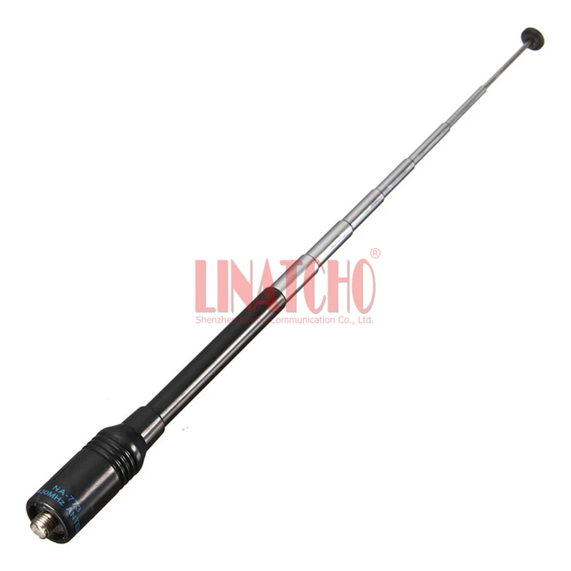 773 телескопическая Двухдиапазонная рация UHF VHF антенна baofeng BF UV5R QUANSHENG 'd xun