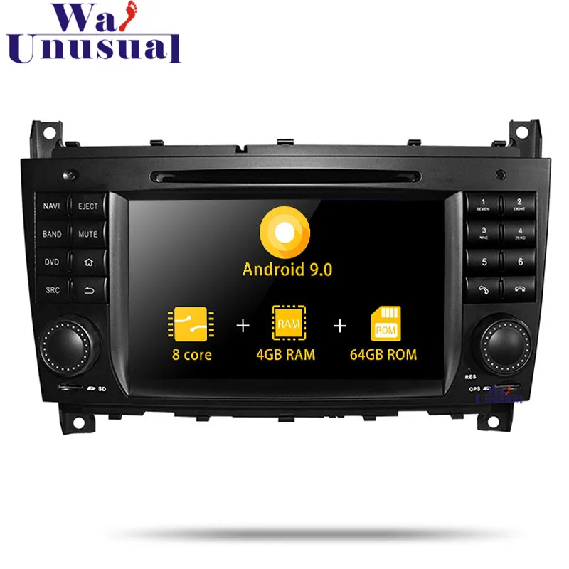

WANUSUAL Android 8.0 GPS Navigation For Benz C- W203 (2004 2005 2006 2007) CLK W209(2004-2005) DVD Player Radio 2 Din Multimeida