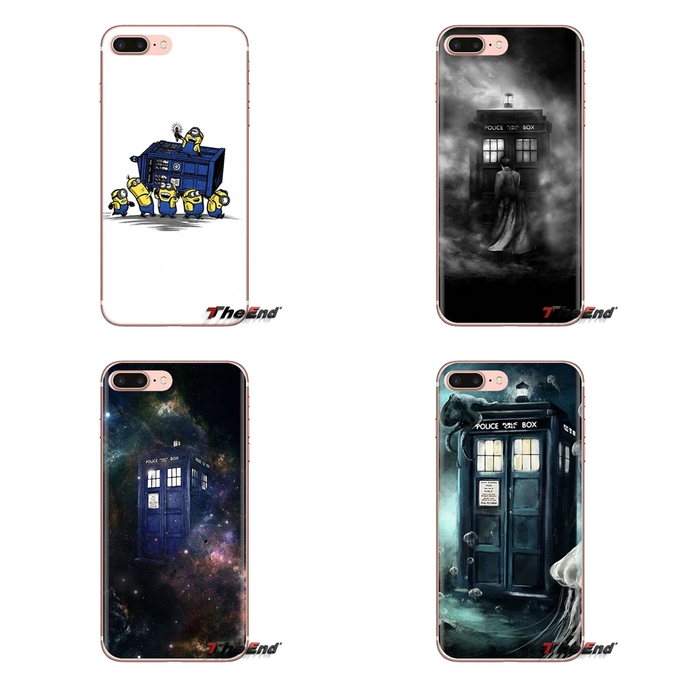 Tardis Box Doctor Who DW Transparent Soft Cases Covers For Samsung Galaxy A3 A5 A7 A9 A8 Star A6 Plus 2018 2015 2016 2017 |