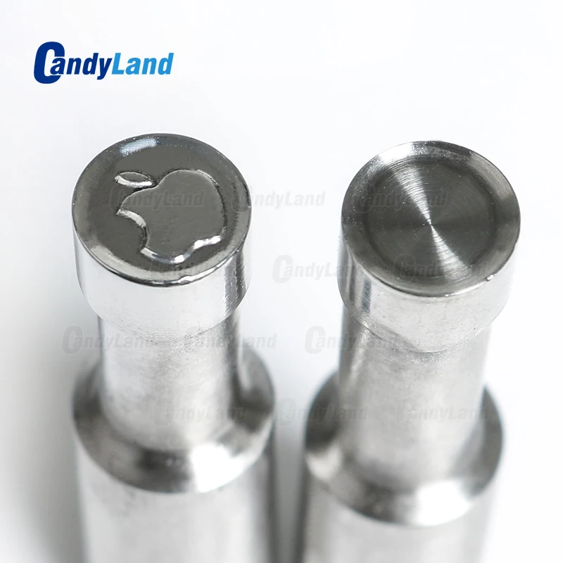 

CandyLand Apple Milk Tablet Die Pill Press Die Candy Punch Die Set Custom Logo Punch Die Cast Pill Press For TDP0 Make Machine