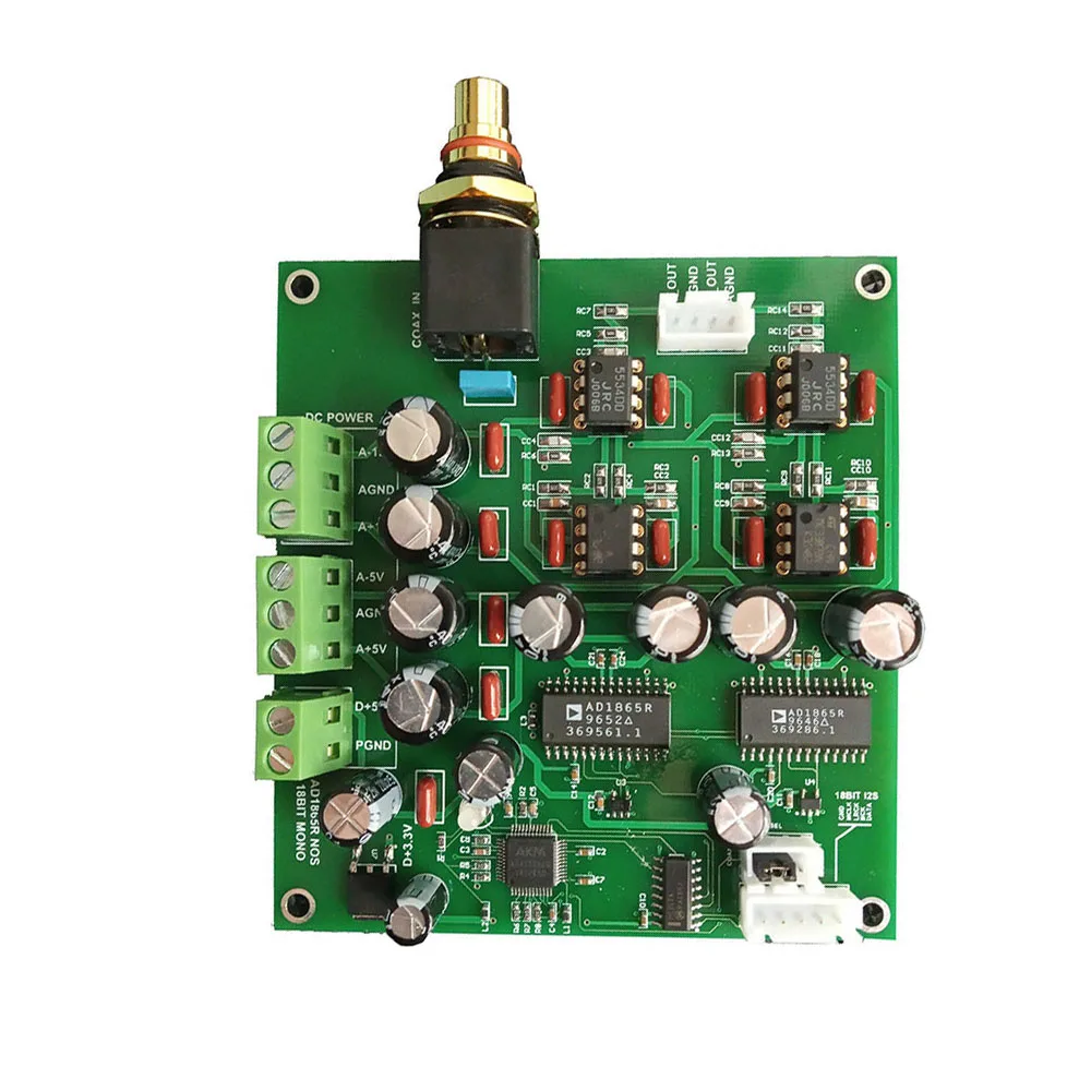 

R2R DAC Decoder Board AD1865R NOS DAC Audio Decoding Board Equivalent to TDA1541