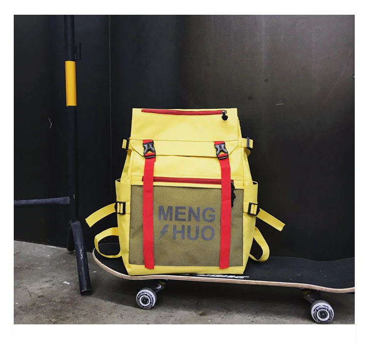 Menghuo Women Laptop Backpack Male School Backpacks Net Rucksacks Leisure for Teenager Travel Women Shoulder Mochilas School Bag (52)