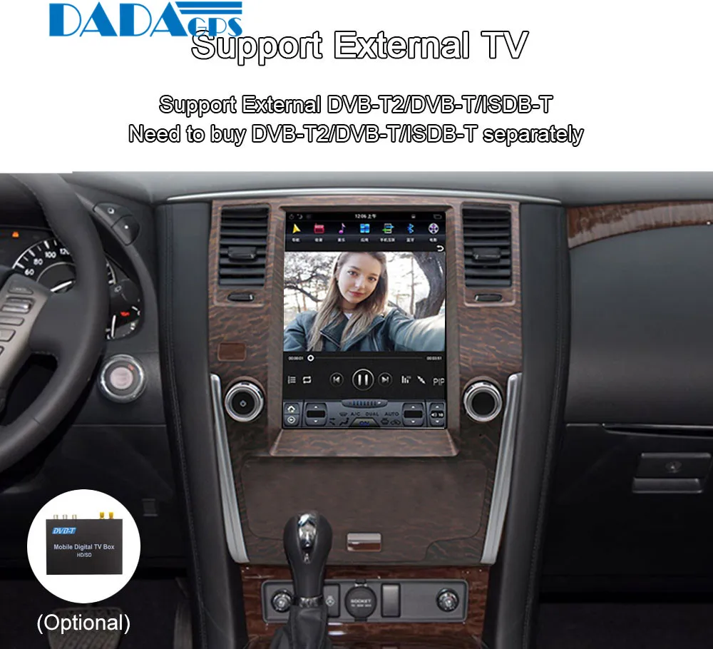Excellent 12.1"Tesla style Wooden Android 6.0 Car multimedia radio player For NISSAN PATROL 2010-2017 tape recorder GPS Map Navigation 19 Excellent 12.1"Tesla style Wooden Android 6.0 Car multimedia radio player For NISSAN PATROL 2010-2017 tape recorder GPS Map Navigation 19