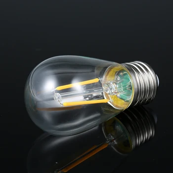 

Tomshine E26 LED Bulb AC90-130V 2W LED Filament Bulb 15 Pack E26 Base Socket Holder Warm White
