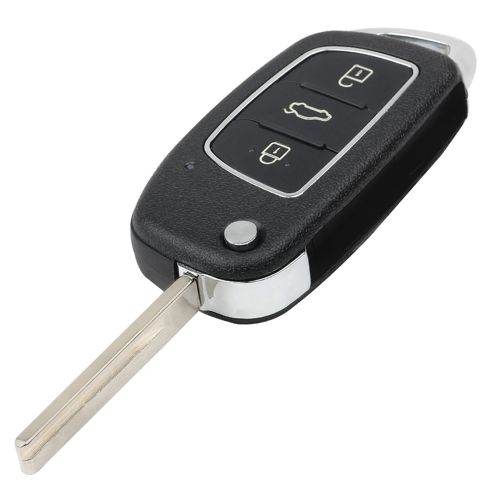 KEYECU для Hyundai Accent SB11 2013 2014 2015 2016 2017 дистанционный брелок 433 МГц RKE 4F08 95430 1RAA1|Ключ от