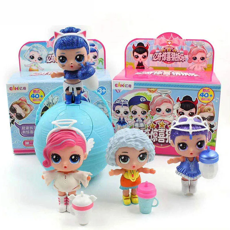 

Original eaki Genuine DIY Kids Toy Dolls Pets with Original Box Puzzle toys Toys for Children birthday Christmas gifts