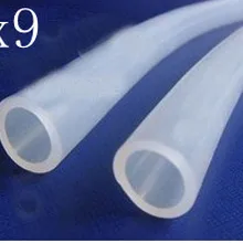 5x9 мм прозрачная силиконовая Резина FDA труба шланг садовые шланговые катушки