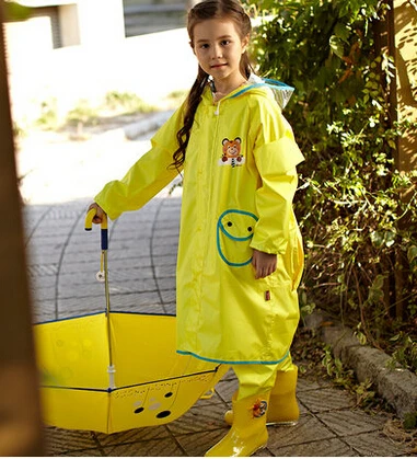 

2017 New Cartoon Animal Rain Coat &Pants Suit Poncho,Girl's Boy's Transparent Raincoat For Children Kids Chubasquero Set Winter